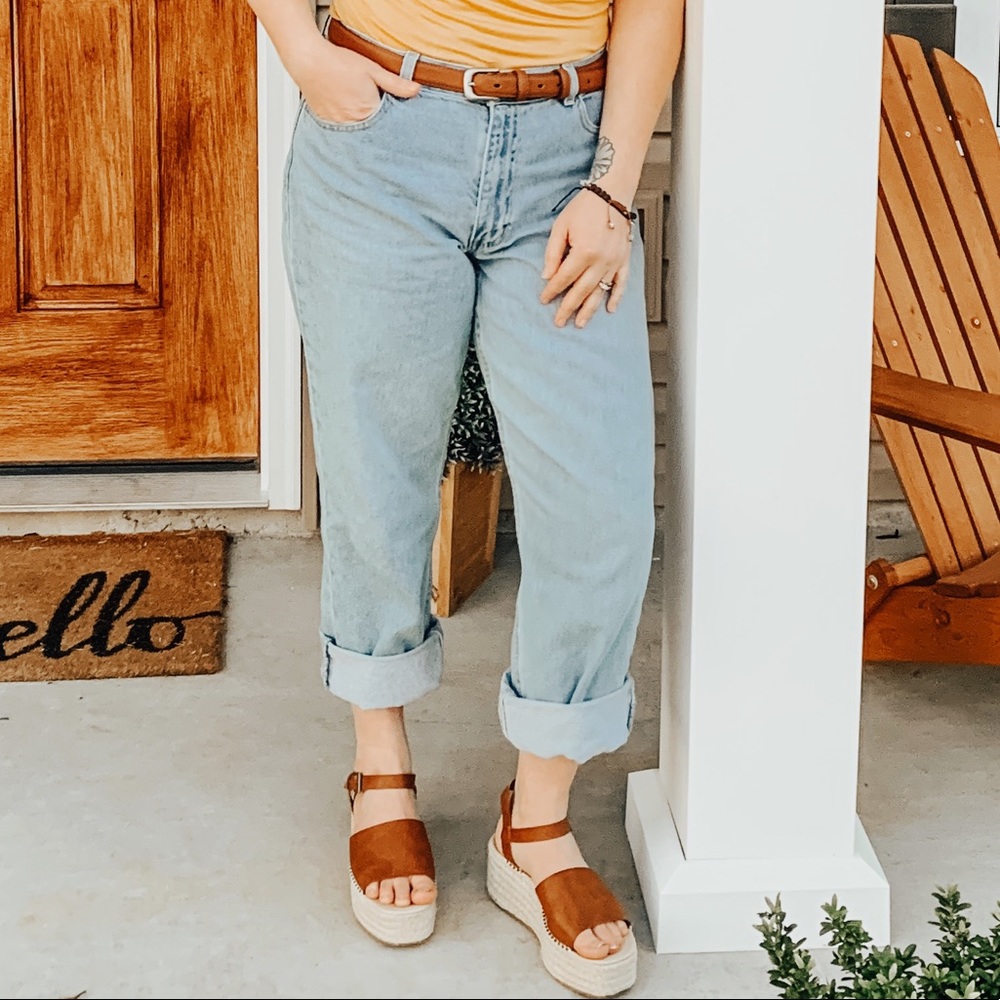 Liz Claiborne Vintage High Raise Blue Jeans